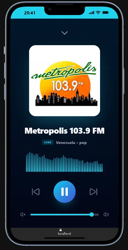 SonicWave Radio - Aplicación de radio online